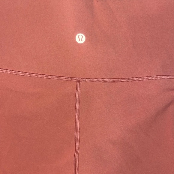 Lululemon leggings, peach size 8 - Picture 3 of 4